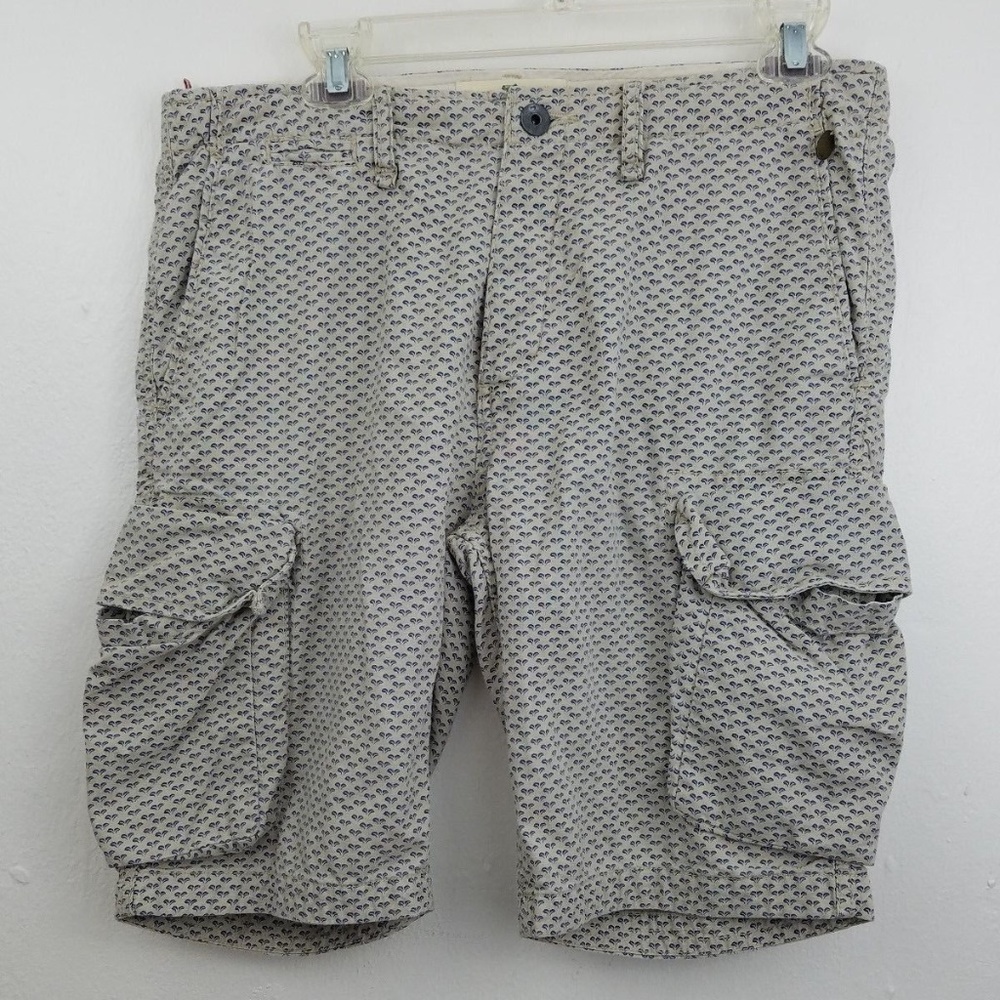 Scotch & Soda Button Fly Cargo Shorts Waist 31